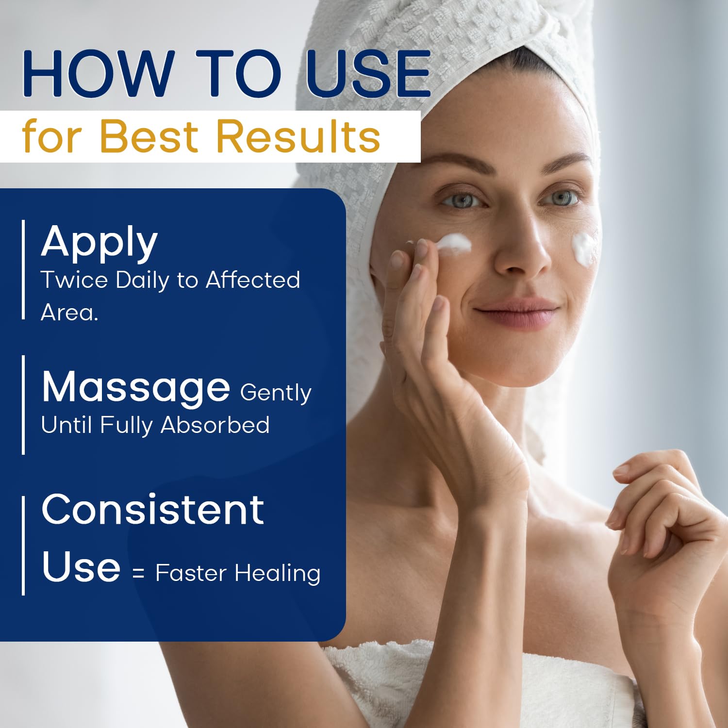 PHARMBANNER Arnica cream on hands highlights gentle daily-use moisturizer.