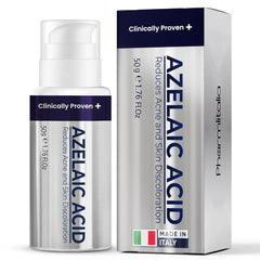 Pharmlitalia Azelaic Acid 15 acne cream tube for daily blemish care.