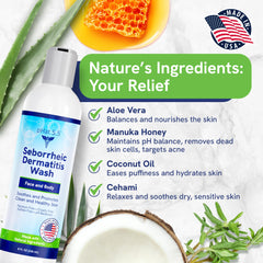 pHat 5.5 aloe vera coconut oil ingredients showcase soothing hydration.