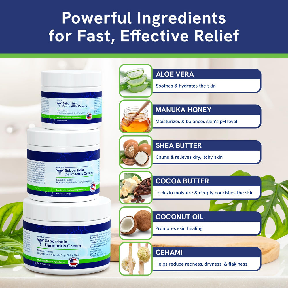 pHat 5.5 cream texture close-up emphasizes nourishing consistency