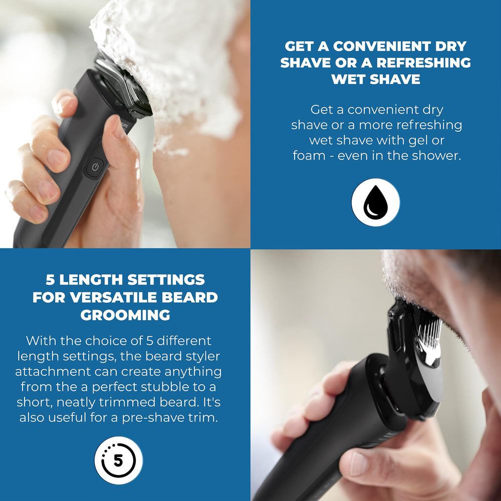Philips 60-minute cordless charge ideal for travel.