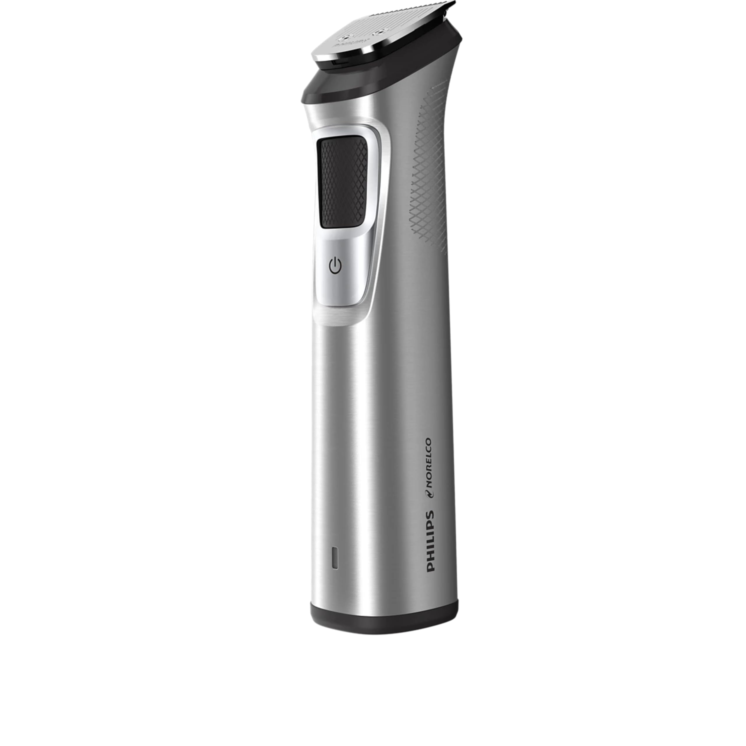 Philips Multi Groomer 8000 Series blade assembly shows self sharpening precision