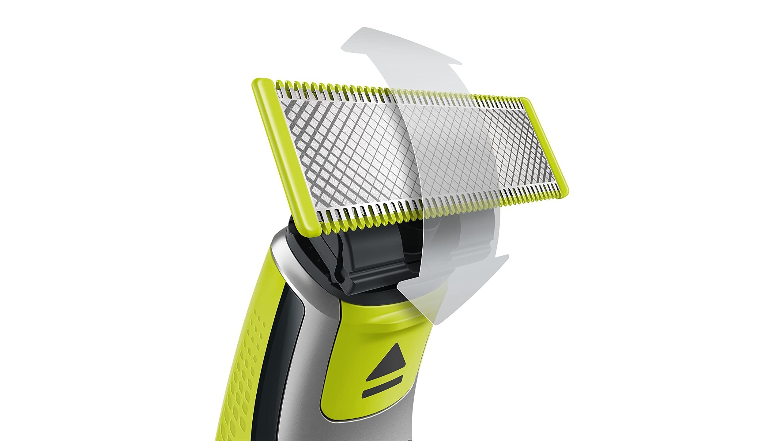 Philips OneBlade body-groomer-use blades in action—smooth body grooming.