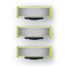 Philips OneBlade packaging view showing compatibility with OneBlade and Pro models