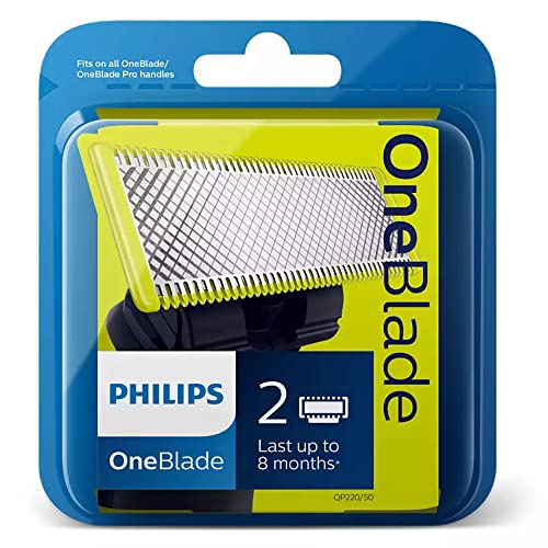 Philips OneBlade replacement blade QP220/50 dual protection design for smoother shaves