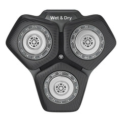 Philips SH71/50 pack shot displays three replacement shaving heads for Series 7000 and 5000.