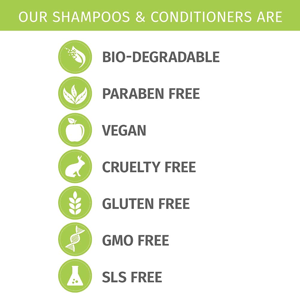 Phillip Adam cruelty-free vegan badge signals ethical, gentle hair care.