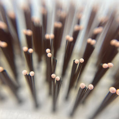 Phillips Brush Light Touch 6 hair detangling demonstrates knot-free glide for all hair lengths.