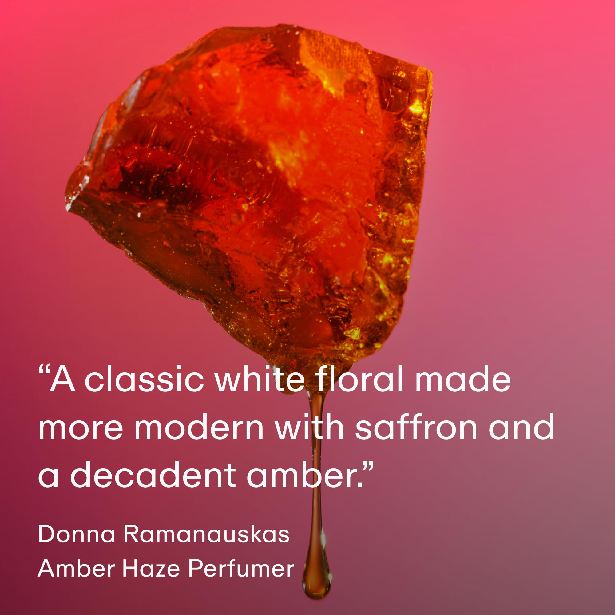 PHLUR Amber Haze packaging with 8 oz bottle.