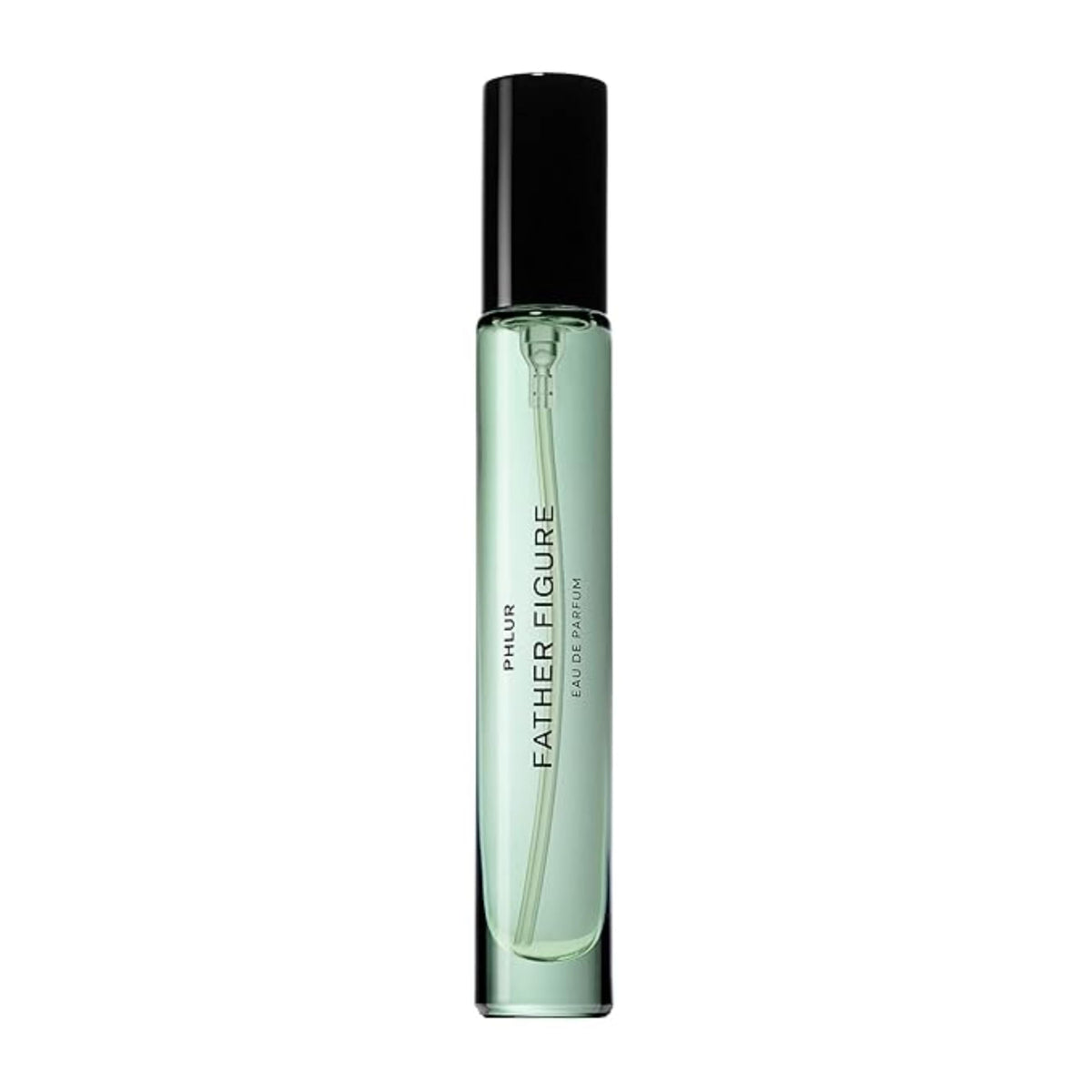 PHLUR Father Figure travel-size bottle for on-the-go freshness and easy packing.
