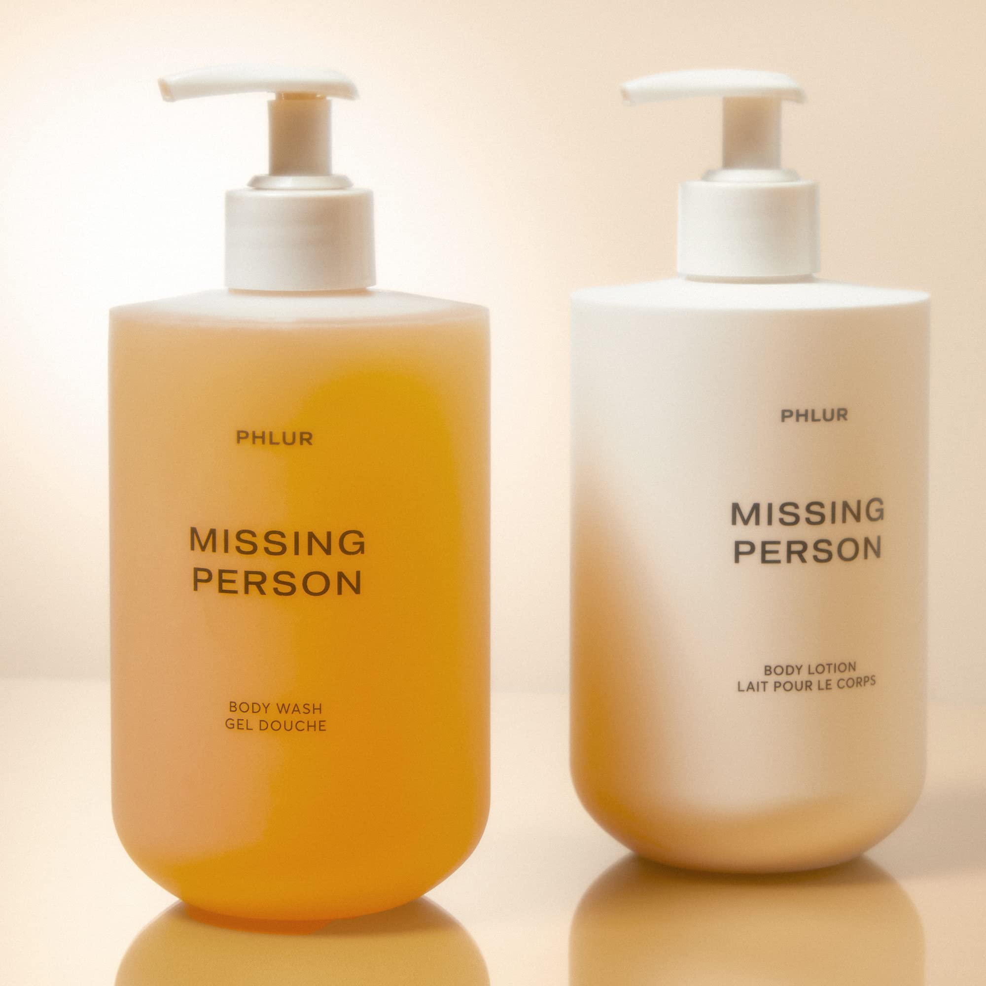 PHLUR Missing Person fragrance notes top-heart-base image emphasizes refreshing floral scent