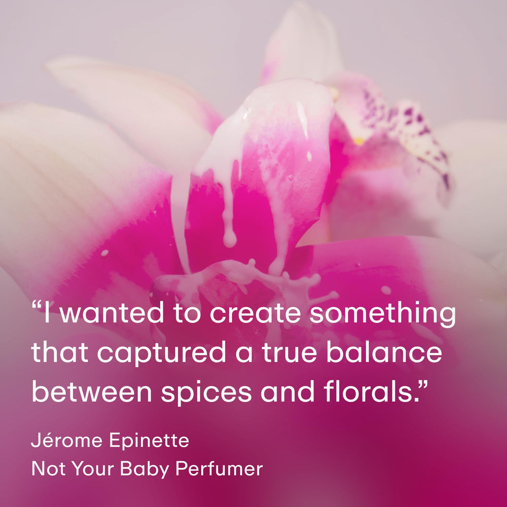 PHLUR Not Your Baby application on skin soft spray for day-to-night use.
