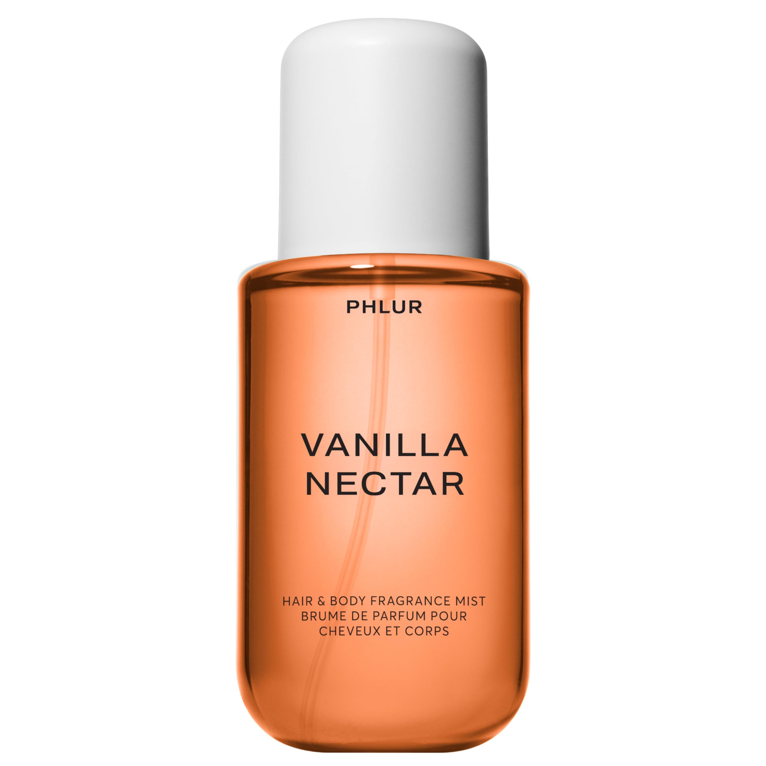 PHLUR Vanilla Nectar bottle front view for premium packaging and everyday refresh.