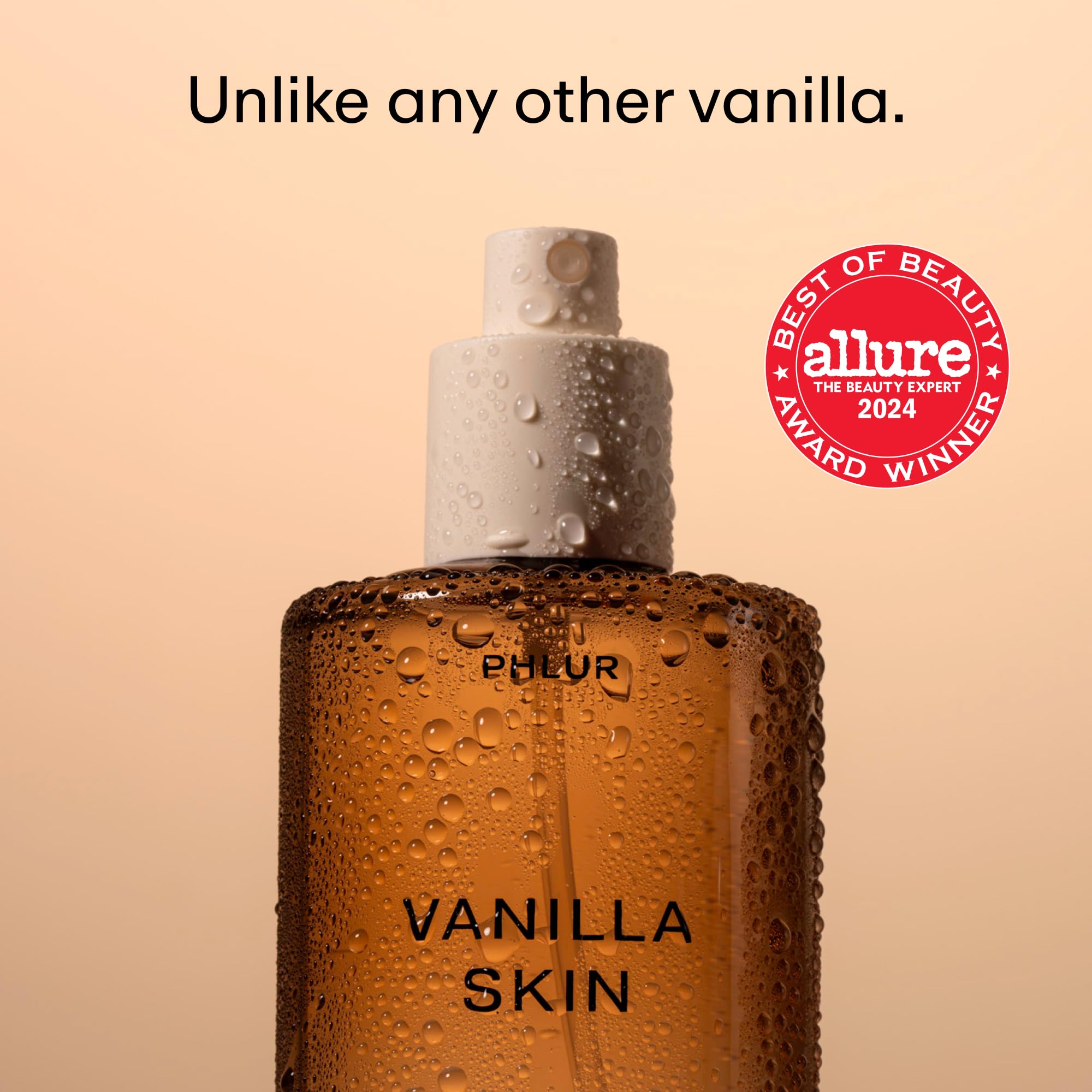 PHLUR Vanilla Skin spray-mist ready for all-over fragrance application.
