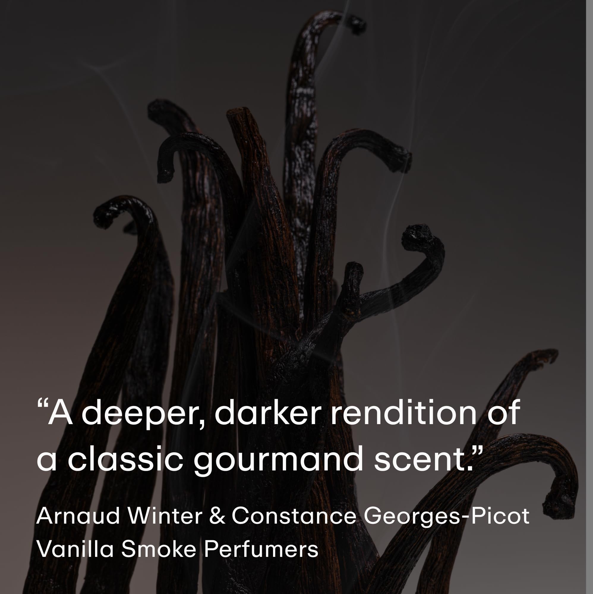PHLUR Vanilla Smoke heart notes Cacao Blanc Vanilla Tonka - cozy warmth