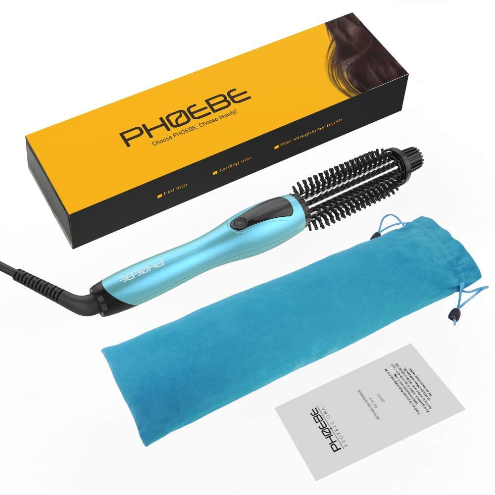 PHOEBE ergonomic grip and cool-touch tip for comfortable styling.