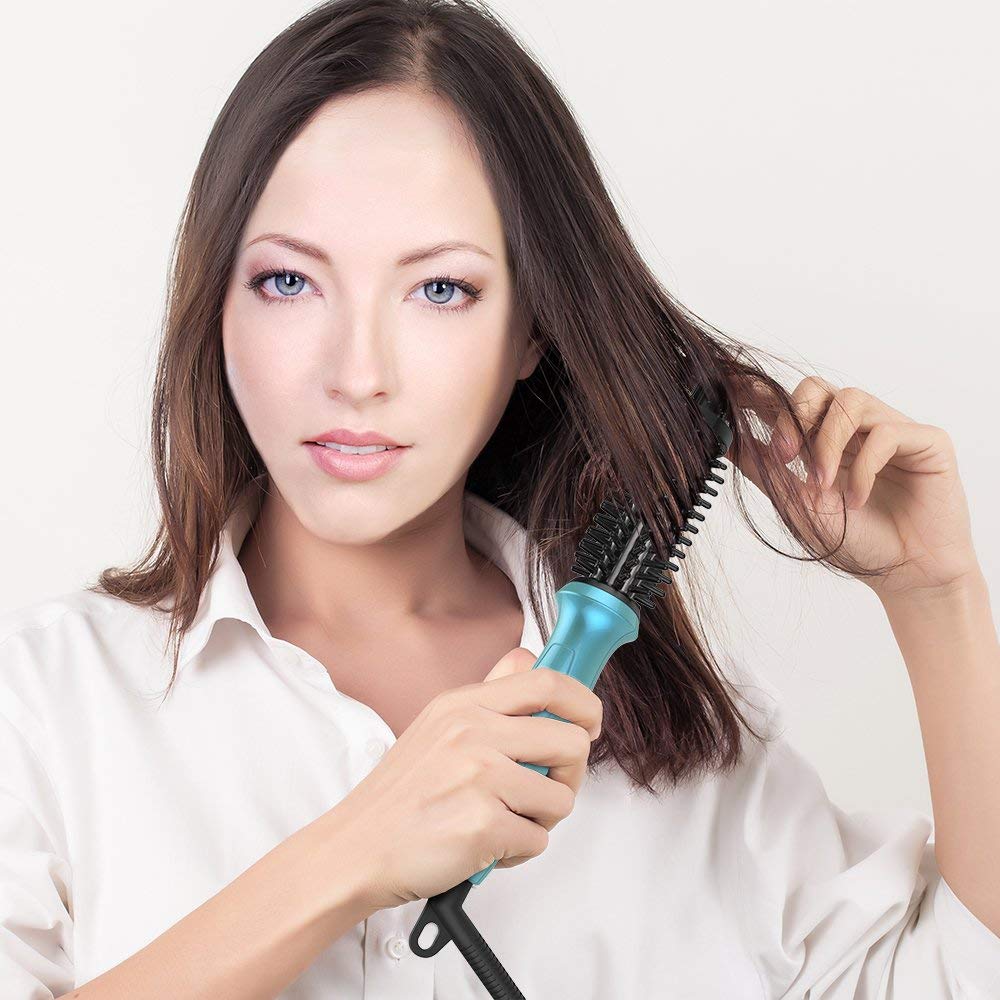 PHOEBE mini curling iron anti-scald long cool tip safety feature
