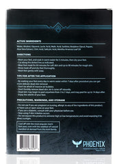 Phoenix Foot Peel-menthol-cooling depicts refreshing menthol during use.