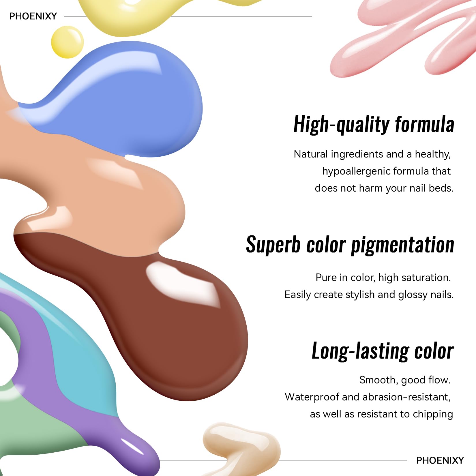 Phoenixy beginner-friendly nail kit supports confident at-home nail art.