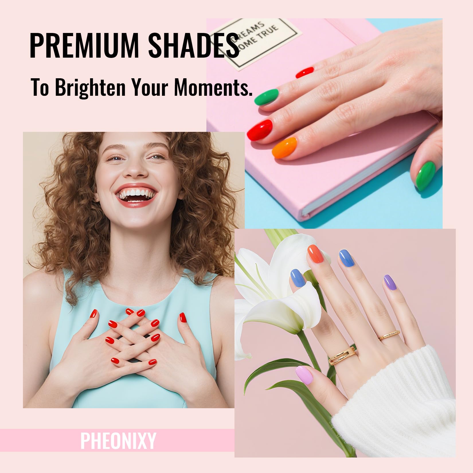 Phoenixy cuticle oil pen for nourishing prep and care.