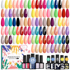 Phoenixy nail polish colors palette for versatile at-home nail art