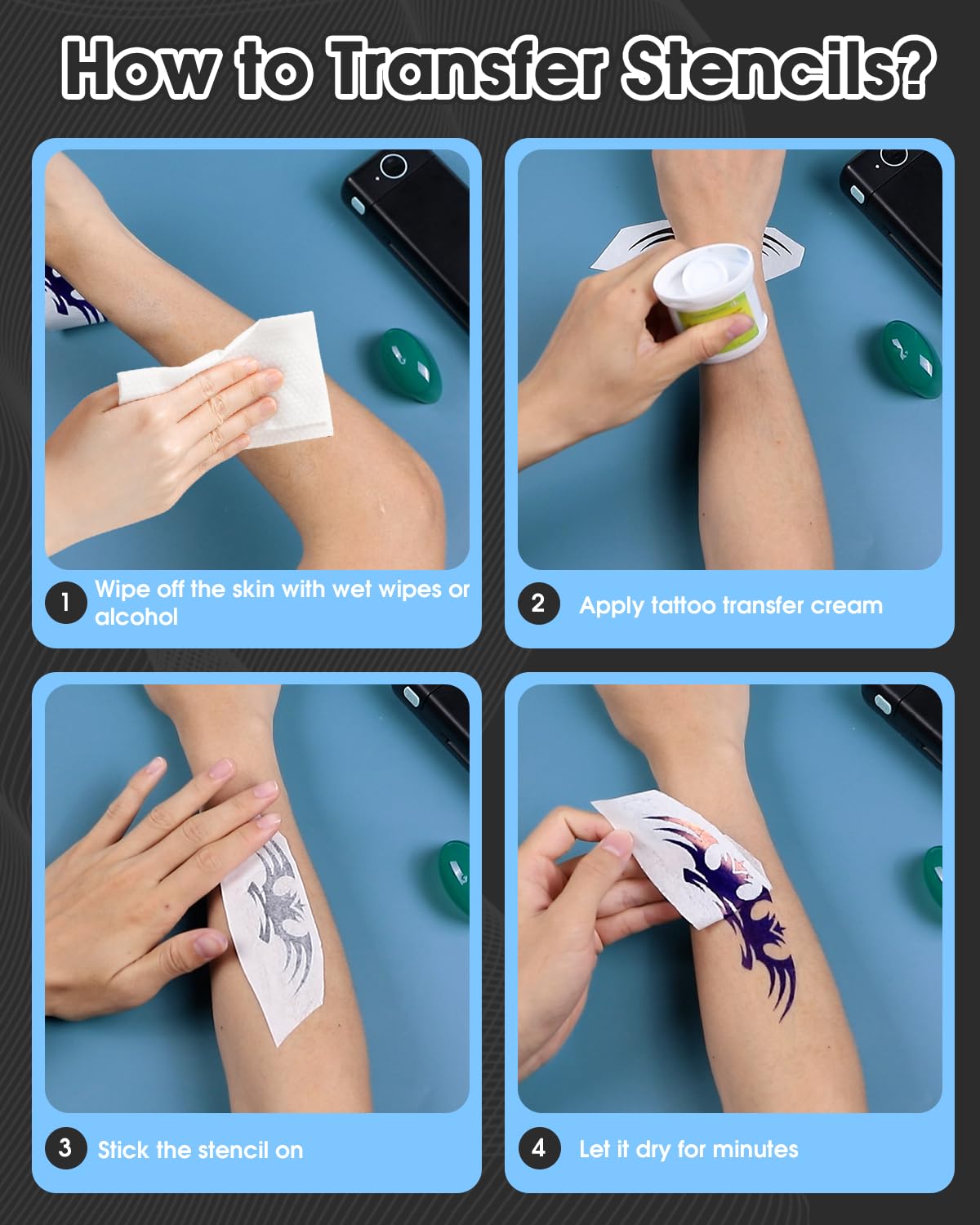 Phomemo M08F anti-wrinkle mode option for stencil lines