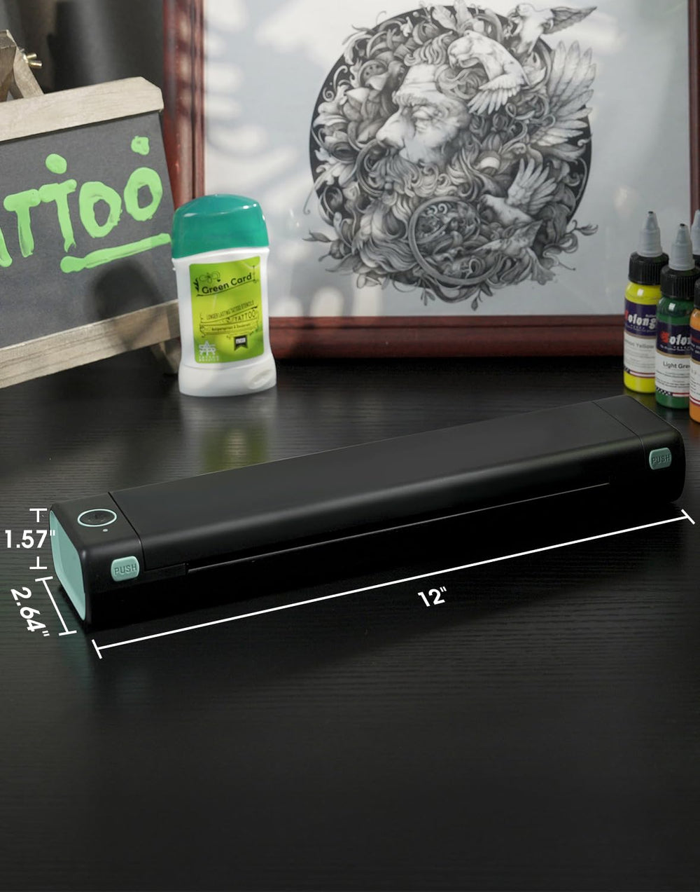 Phomemo M08F starter kit with transfer paper and quick-start usability