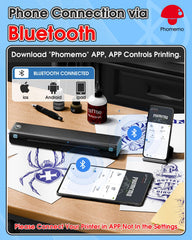 Phomemo M08F 10pcs tattoo paper pack ready for transfers