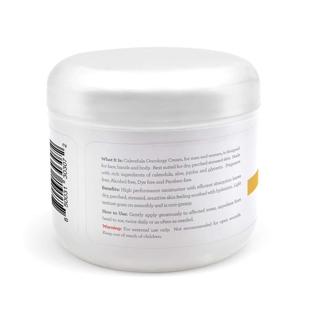 PhysAssist Calendula Cream packaging highlights fragrance-free 4 oz jar