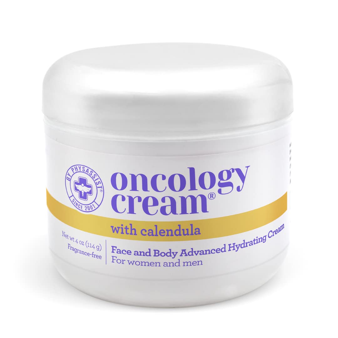 PhysAssist Oncology Calendula Cream jar showcases fragrance-free hydration for sensitive skin