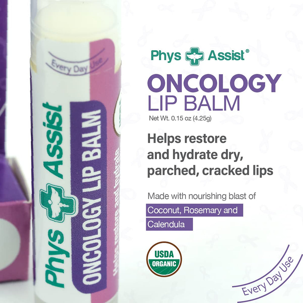 PhysAssist balm supports lips before during and after treatment