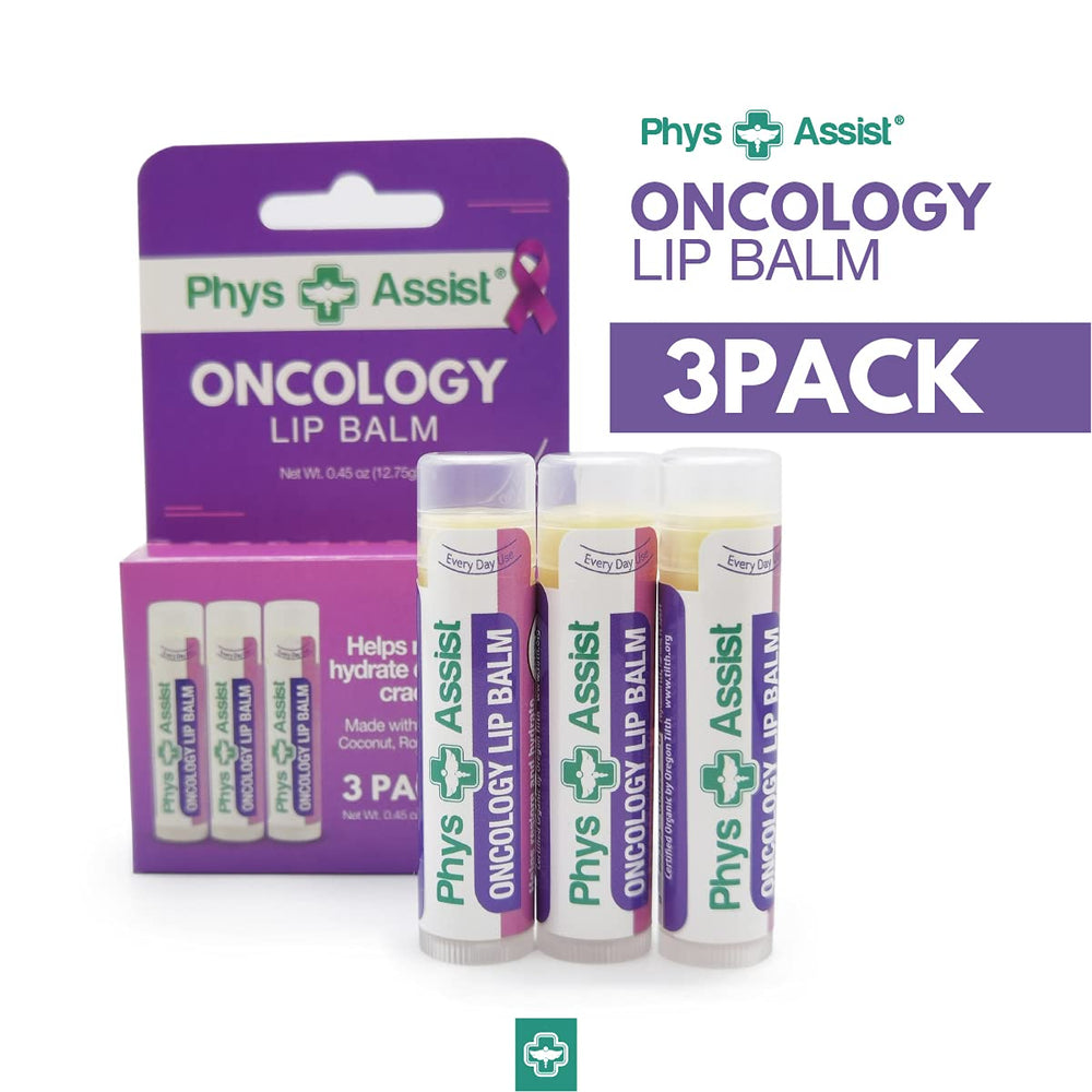 Beeswax, calendula and coconut hydrate PhysAssist lip balm