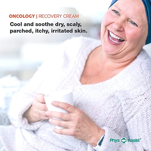PhysAssist Oncology Recovery Cream applied head-to-toe for overall moisturization.