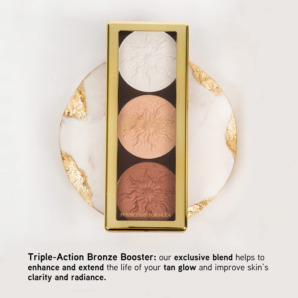 Physicians Formula Bronze Booster closeup matte shade with smooth finish
