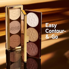 Physicians Formula Bronze Booster Palette angled brush enables precise contour