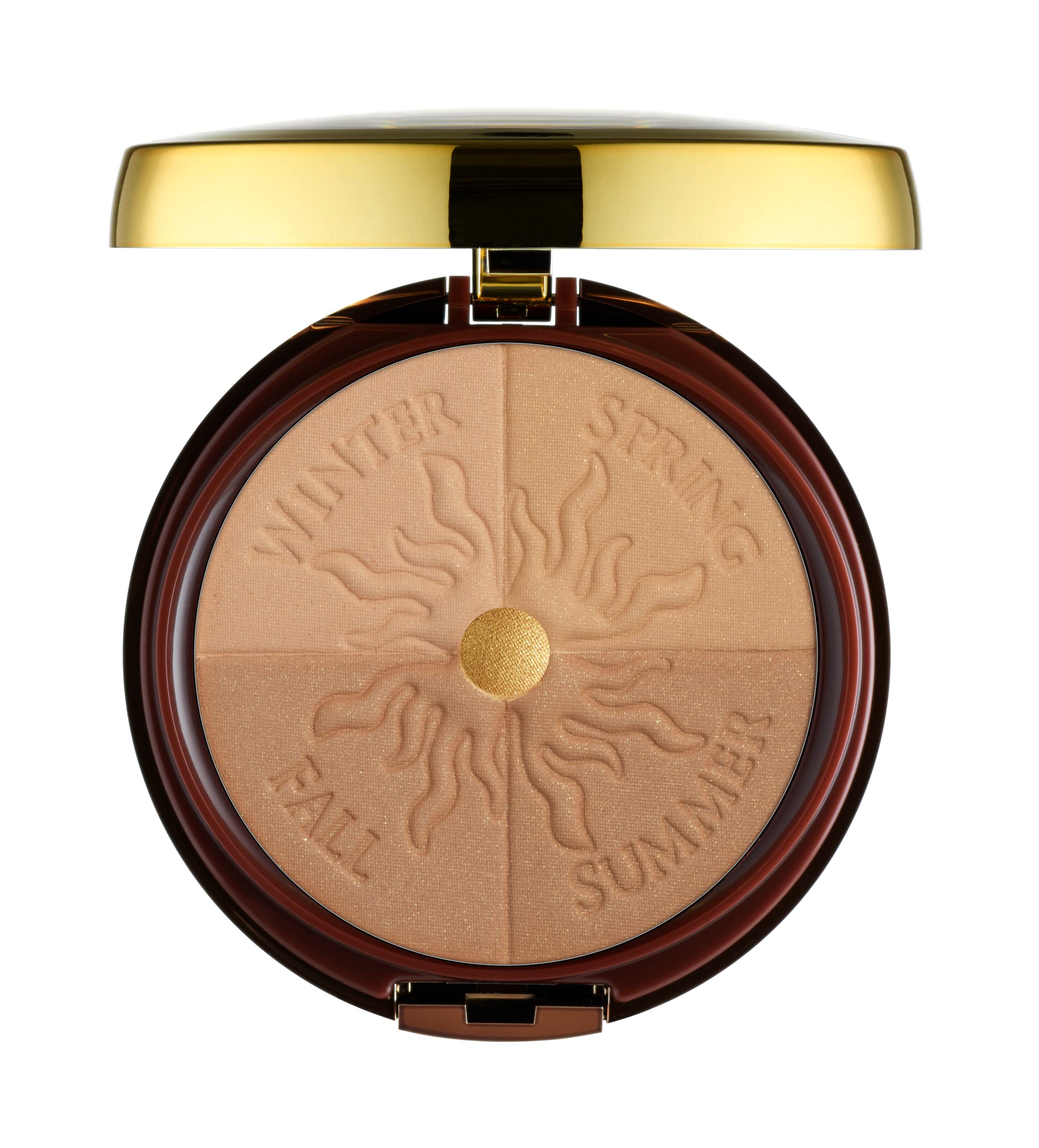 Physicians Formula Bronze Booster layering swatches illustrate customizable shade depth.