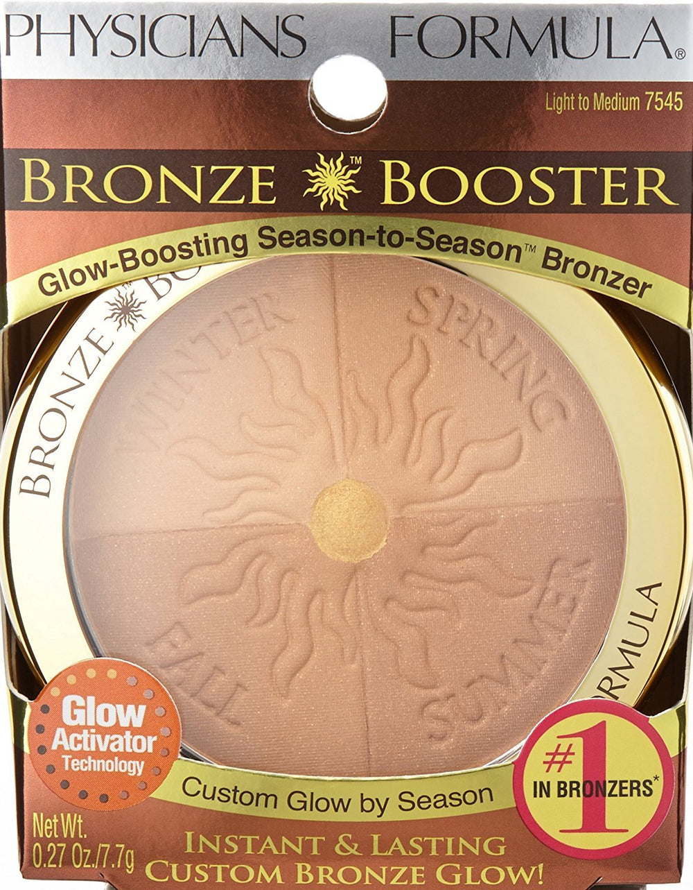 Physicians Formula Bronze Booster seasonally versatile glow for day-to-night looks.
