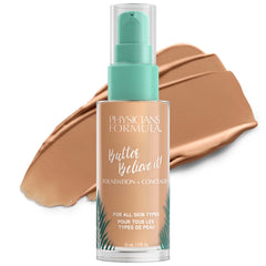 Physicians Formula Butter Believe It foundation bottle with silky, buildable finish.
