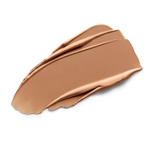 Physicians Formula Butter Believe It foundation medium swatch shows natural radiance.