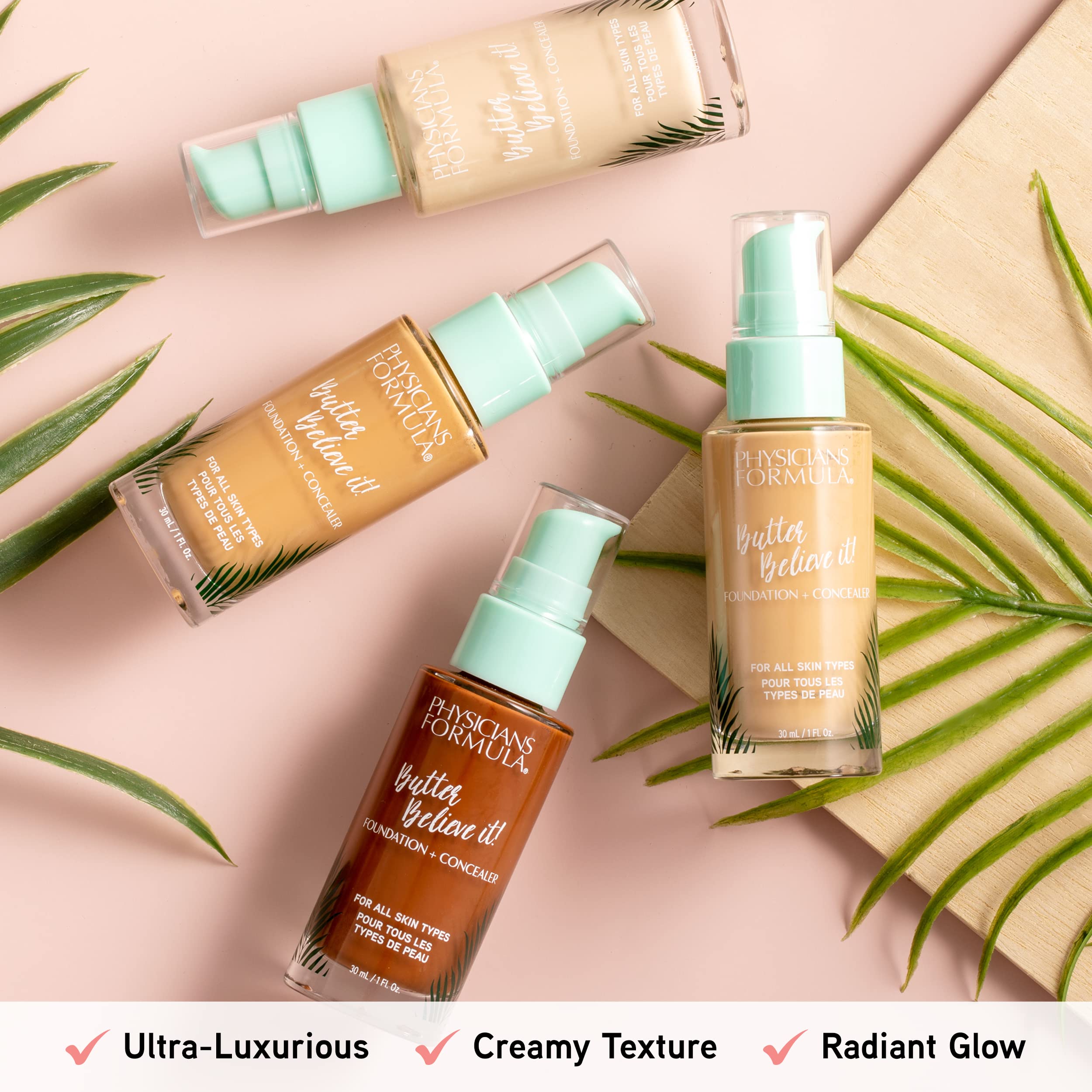 Physicians Formula Butter Believe It under-eye application looks natural and bright.
