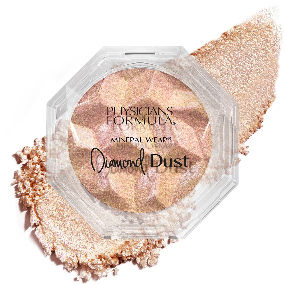 Physicians Formula Diamond Dust compact close-up for radiant skin glow