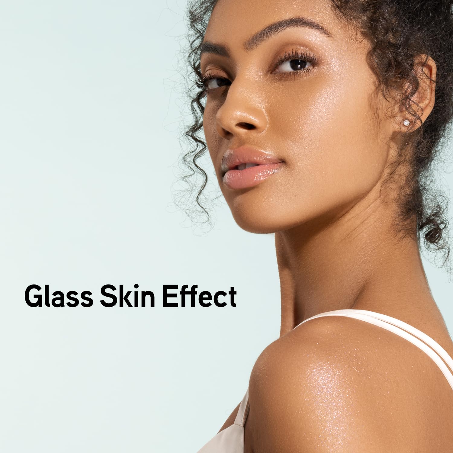 Physicians Formula Diamond Dust on skin demonstrates glass-skin glow