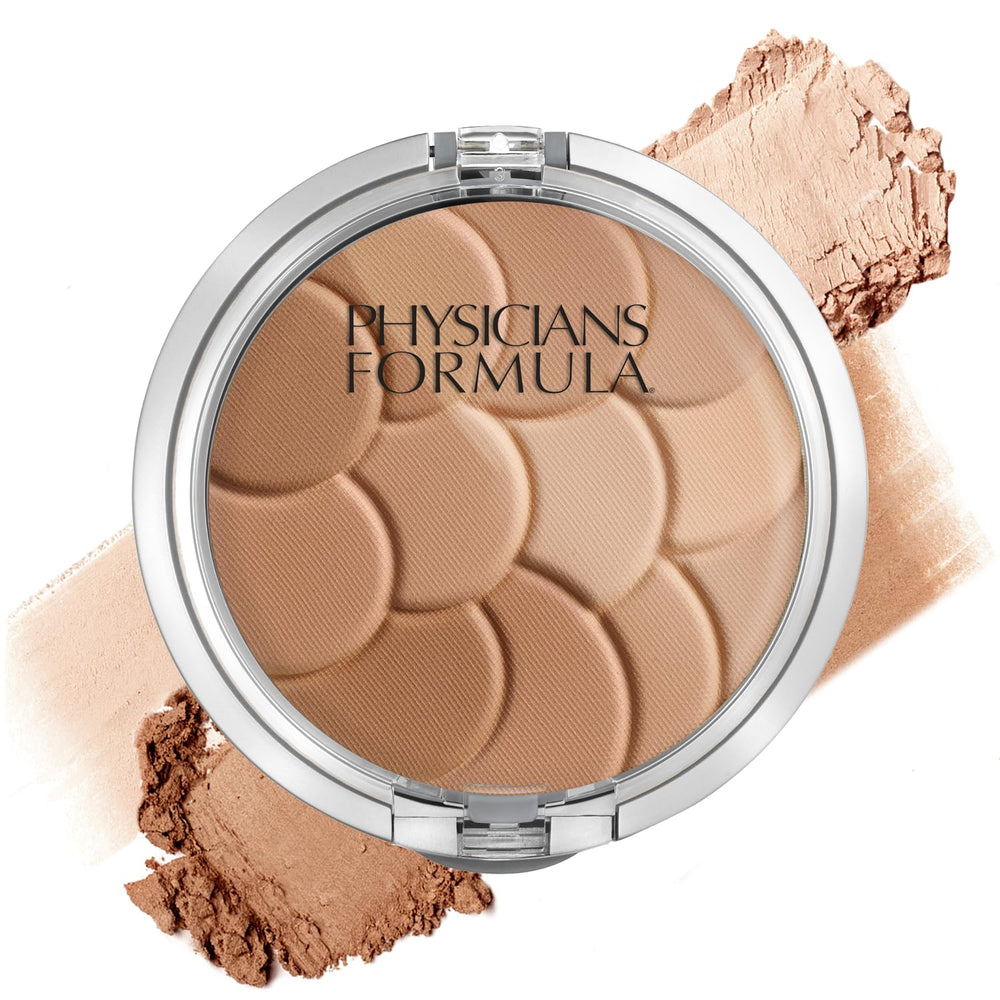 Physicians Formula Magic Mosaic bronzer compact showcases multi-tone shades for customizable warmth.