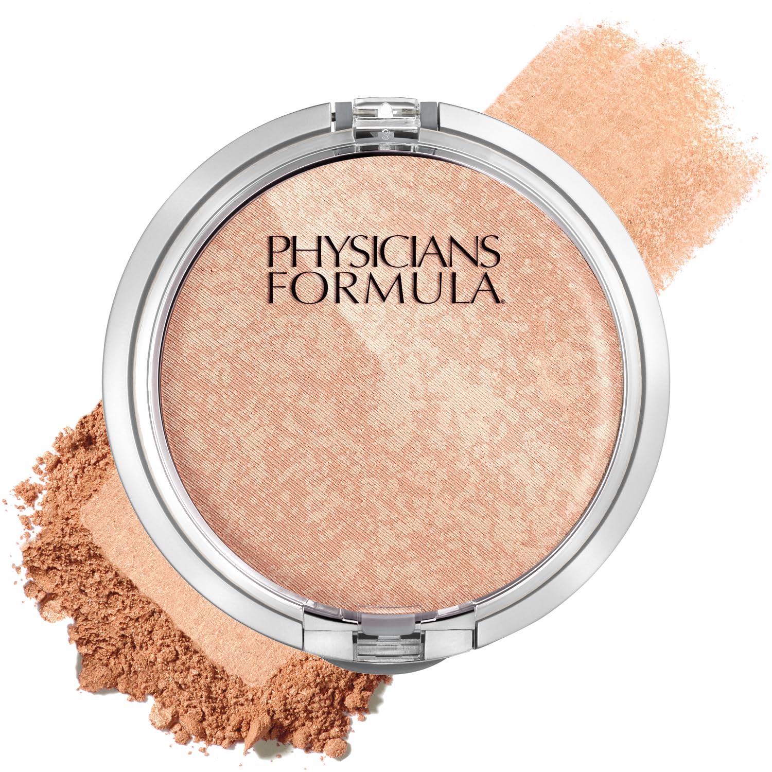 Physicians Formula Mineral Wear powder compact with built-in mirror for on-the-go touchups.
