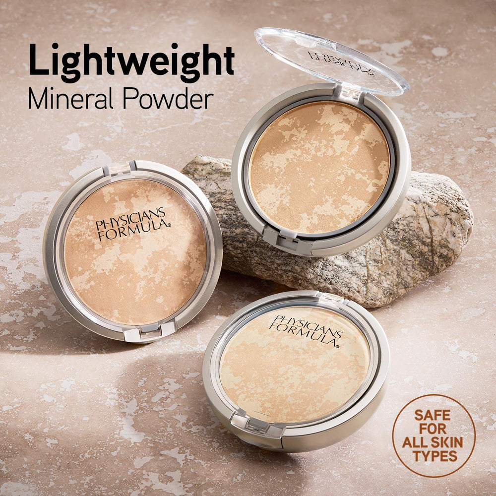Mineral Wear powder provides light coverage with a satin finish for natural-looking skin.
