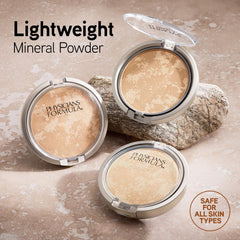 Mineral Wear powder provides light coverage with a satin finish for natural-looking skin.