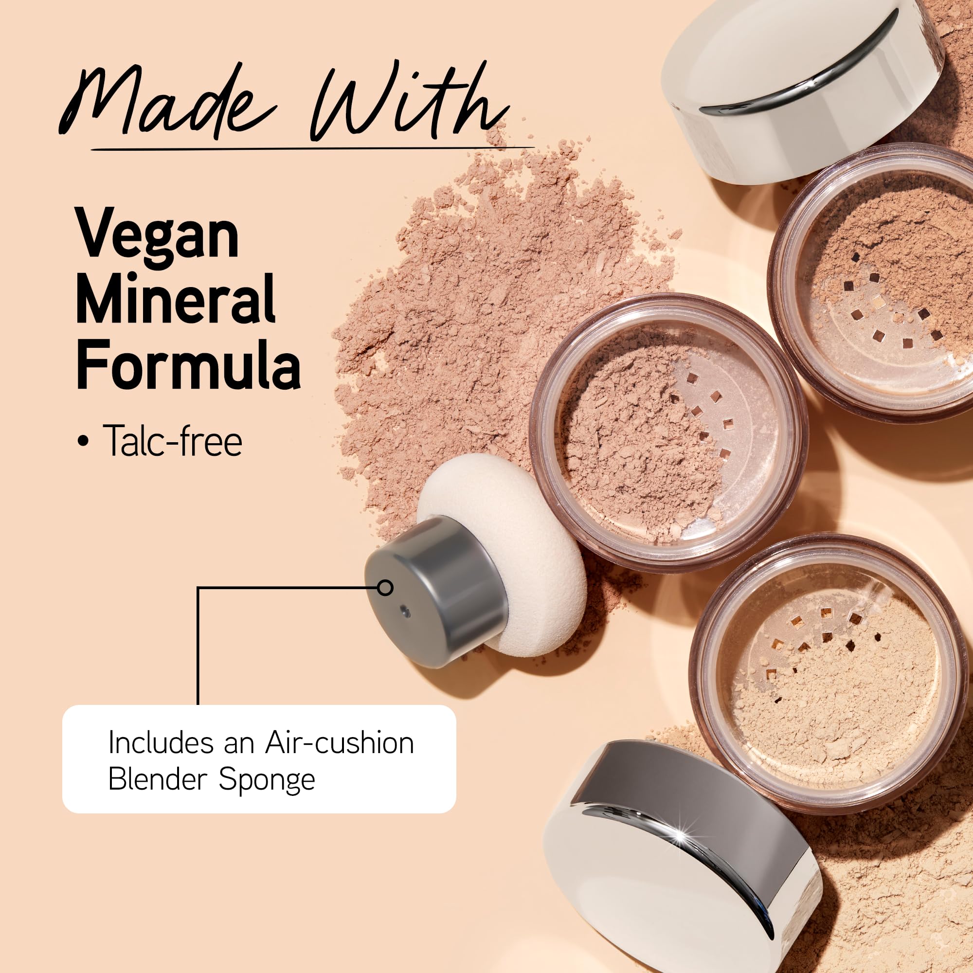 Physicians Formula Mineral Wear packaging highlight minimalist, dermatologist-tested cosmetic for sensitive skin