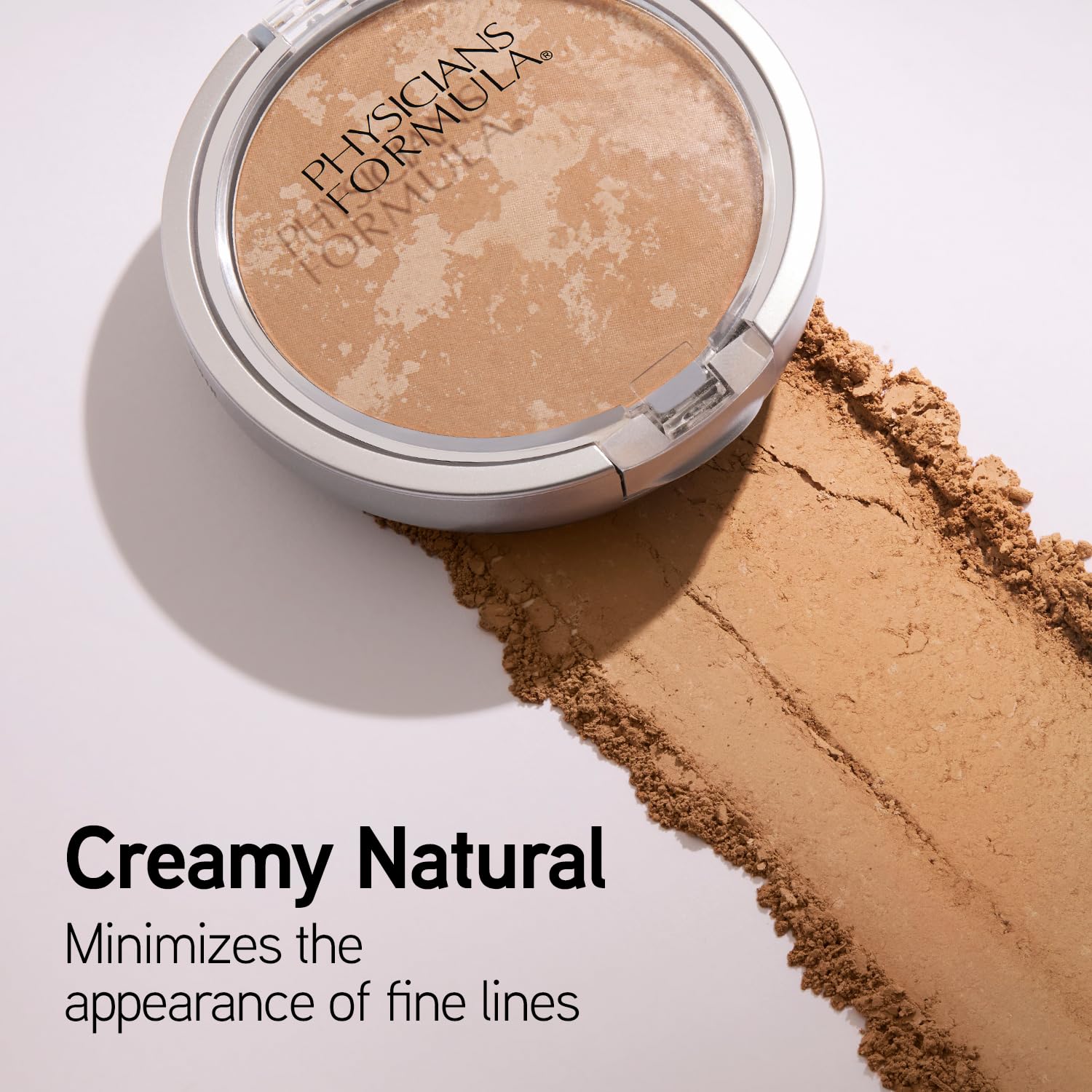 Talc-free powder delivering breathable coverage ideal for sensitive skin.