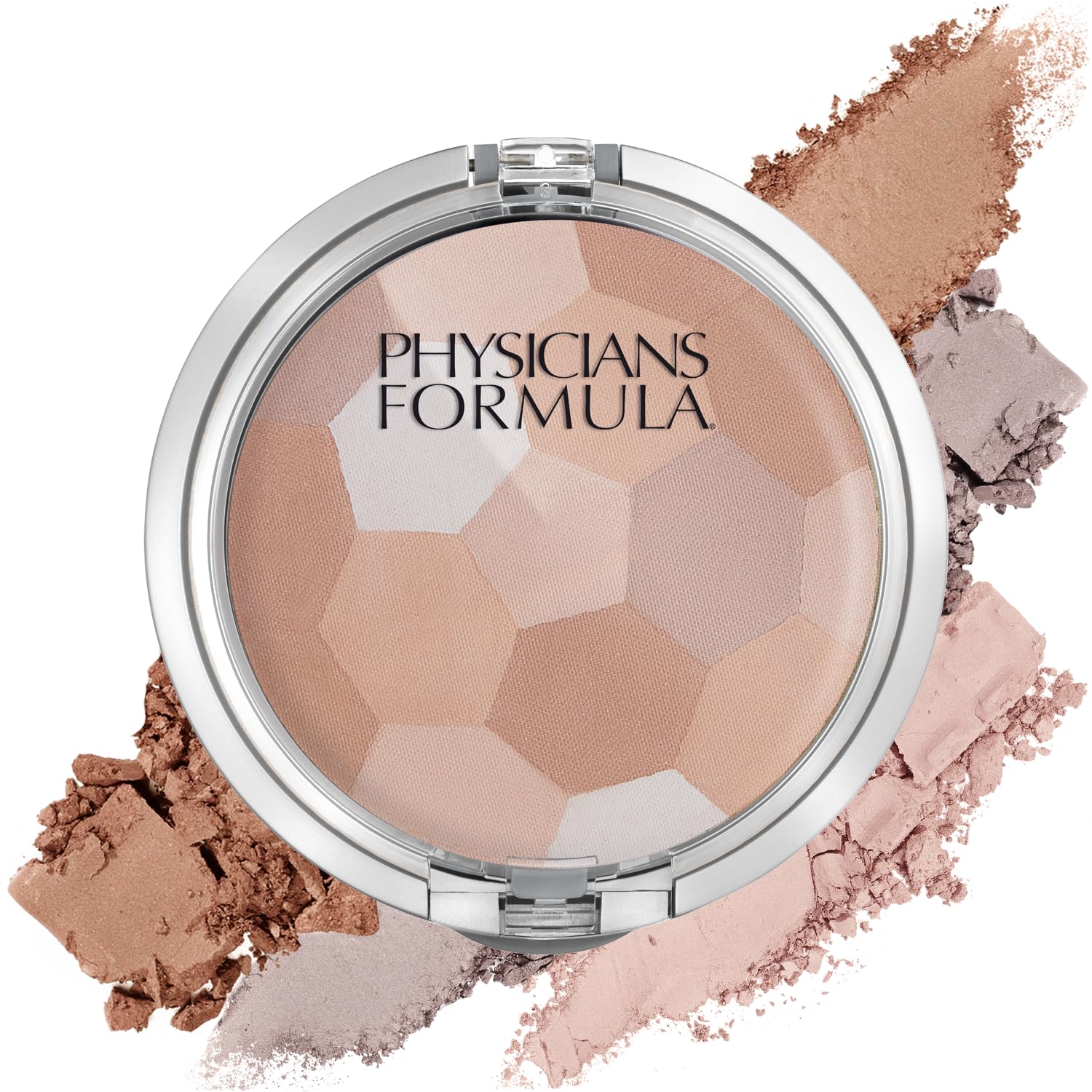 Physicians Formula setting powder palette closed compact for soft natural finish and oil control.