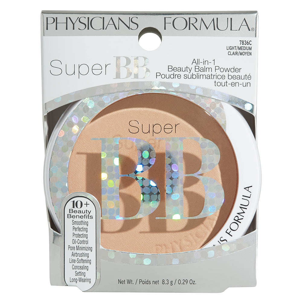 Physicians Formula Super BB Cream porcelain-skin tone closeup with even coverage